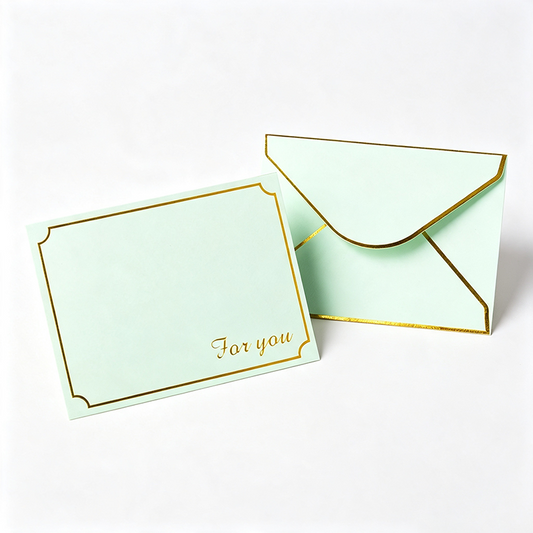 Foil Border Mini Envelope Set