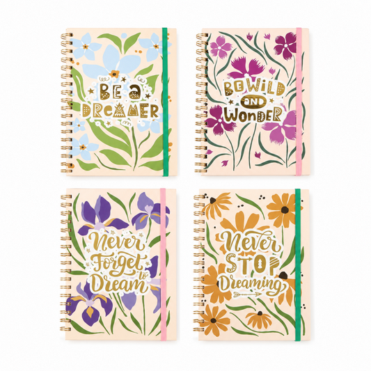 Garden Quote Spiral Notebook
