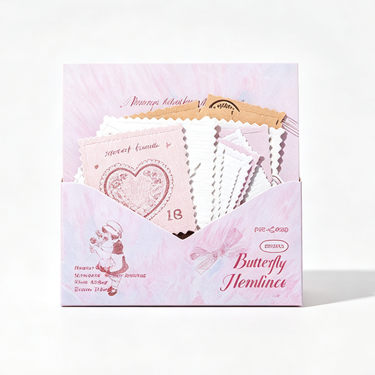 Vintage Floral Card Sticker Pack