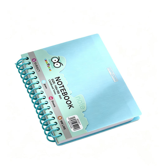 Color Divider Spiral Notebook