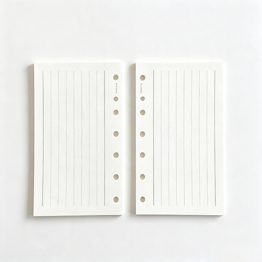 A7 Refillable Planner Inserts