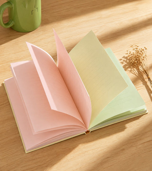 Colorful Bold Word Minimal Notebook