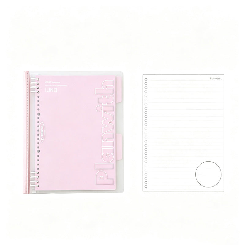 Pastel B5 Refillable Binder Notebook