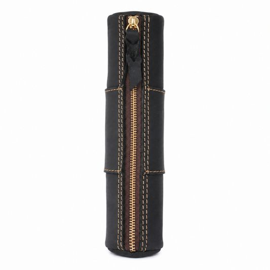 Genuine Leather Vintage Pen Pouch