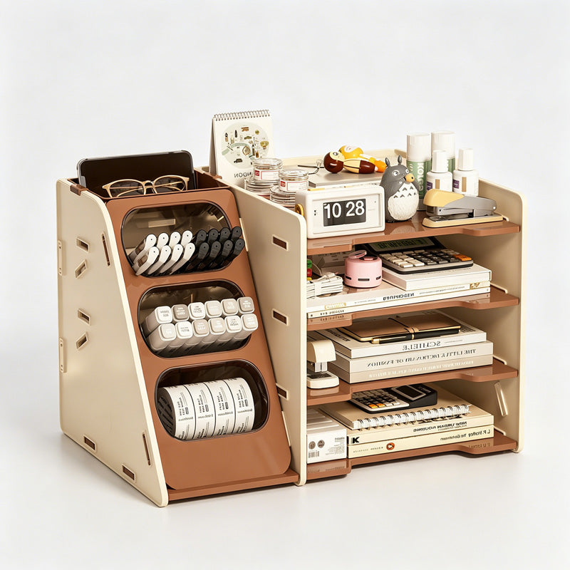 Multi-Functional Desktop Storage Box