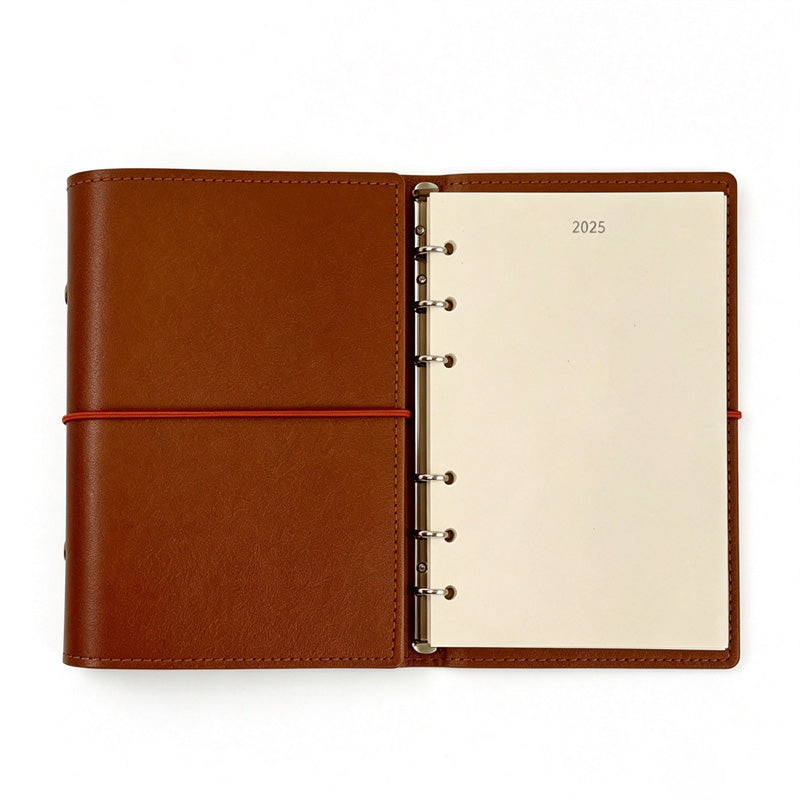 Everyday PU Leather Binder Notebook