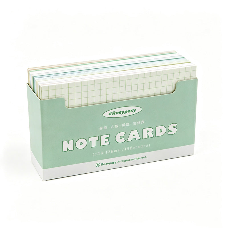 Pastel Study Index Card Set