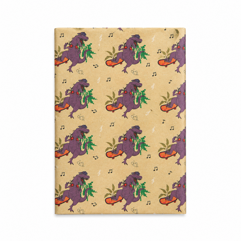 Dinosaur Birthday Wrapping Paper
