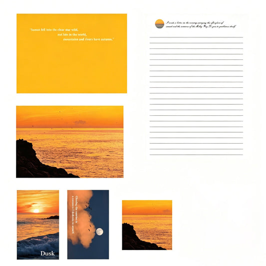 Endless Moonlight Envelope Letter Set