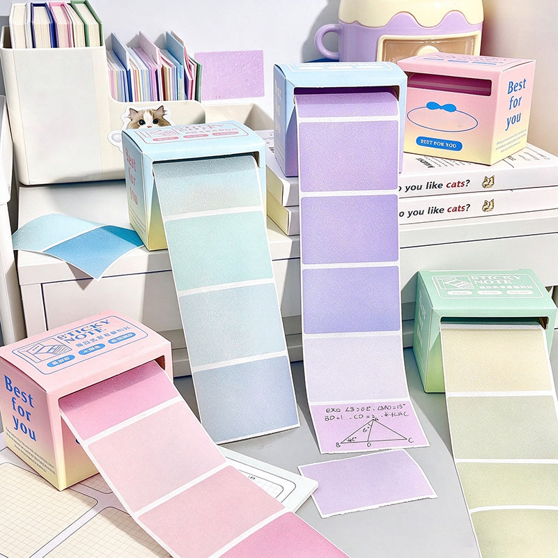 Gradient Glitter Pull-Out Sticky Note Roll (Sticky Notes (MK2TCCT6Z11UL27))