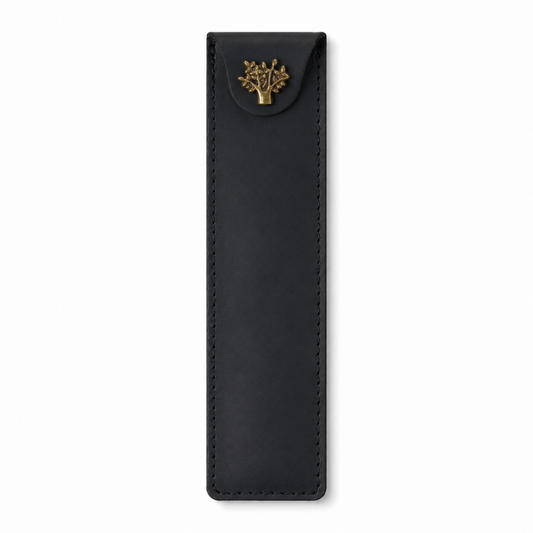 Vintage Genuine Leather Pen Case