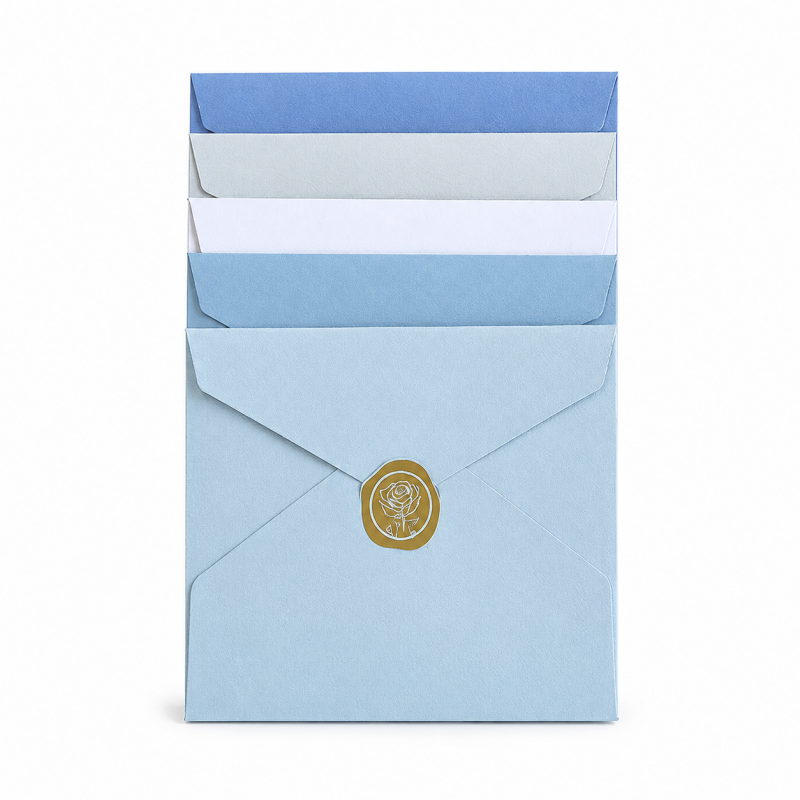 Christmas Cute Envelope Set Greeting Card