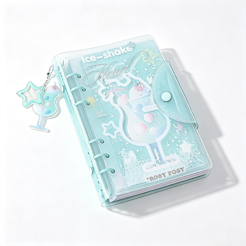 Frosty Glitter PVC Journal