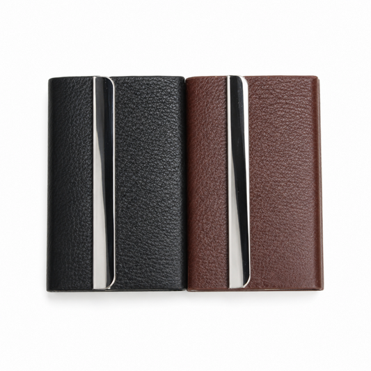 Leather Look Card Case