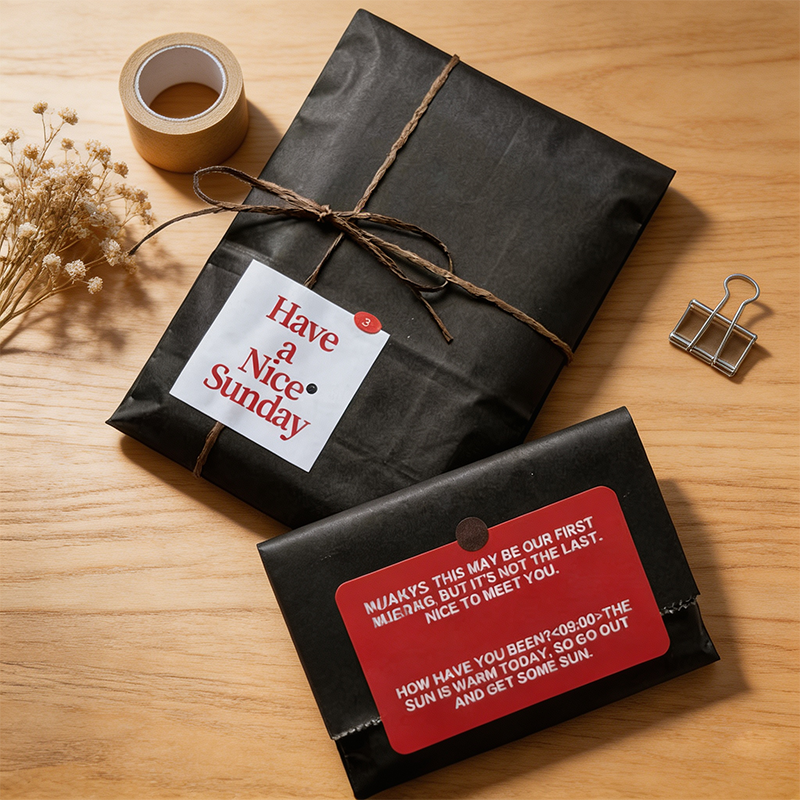 Black Kraft Paper Gift Bags