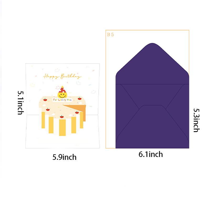 Sweet Wishes Pop Up Birthday Card
