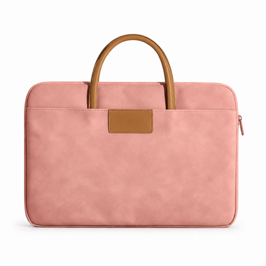 Faux PU Handheld Business Laptop Briefcase