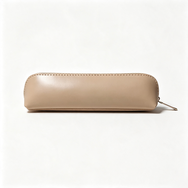 Minimalist Faux Leather Pencil Case