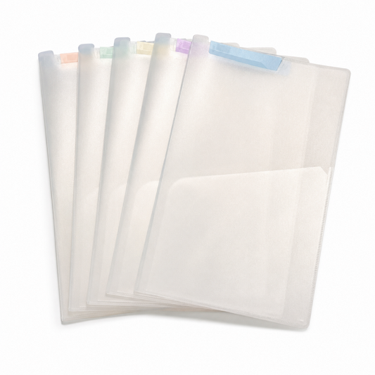 5 Morandi Five Pack Document Sleeve