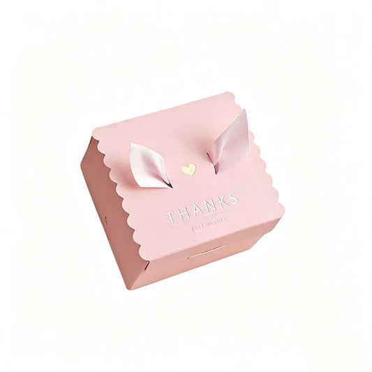 50 Pink Wedding Candy Favor Box