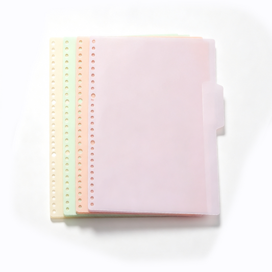 Rainbow Tab Loose Leaf Divider