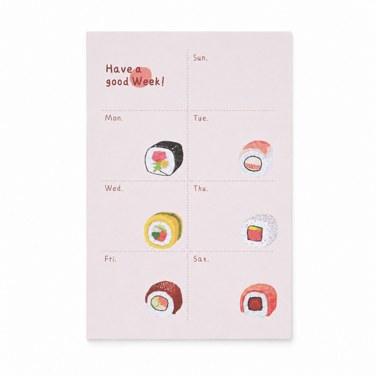 Kawaii Onigiri Note Pad
