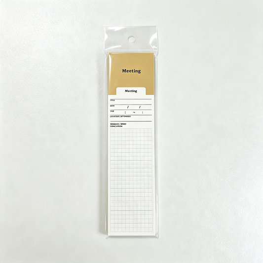 Slim Planner Bookmark Memo Pad