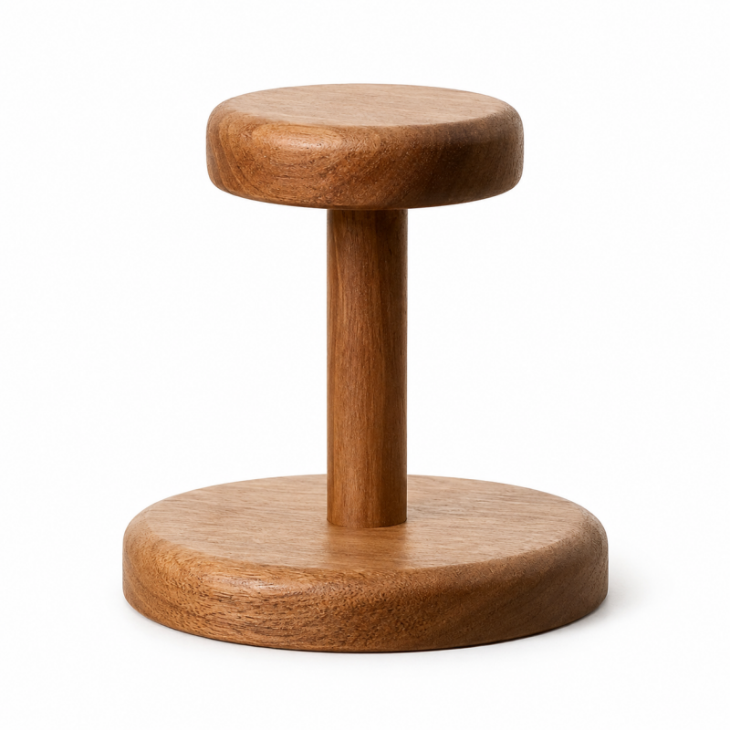 Wooden Cup Display Stand