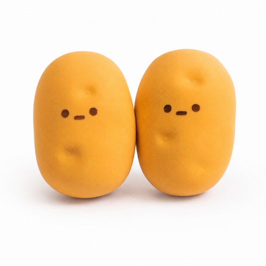 30 Potato Character Eraser Set
