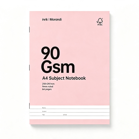 90 gsm Color Block Notebook