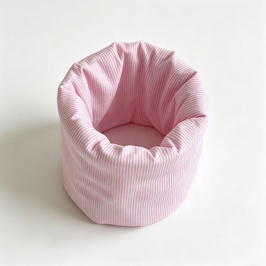 Drawstring Fabric Desk Organize Basket