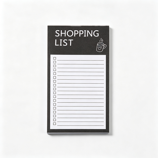 Magnetic Shopping List Notepad