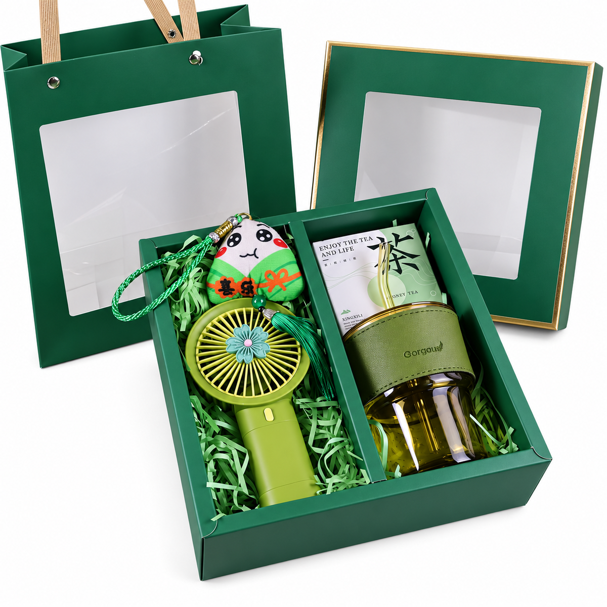 Window Gift Box and Bag Set