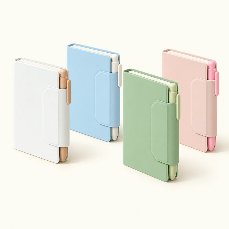 Mini Pocket Magnetic Clasp PU Leather Journal
