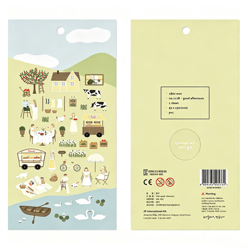 Garden Life Waterproof Stickers