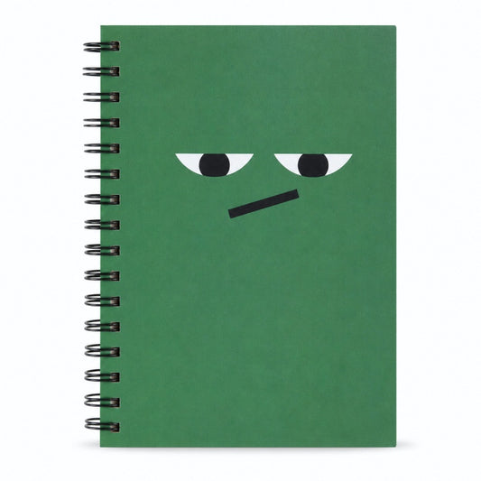 A5 Hard Surface Coil Notebook
