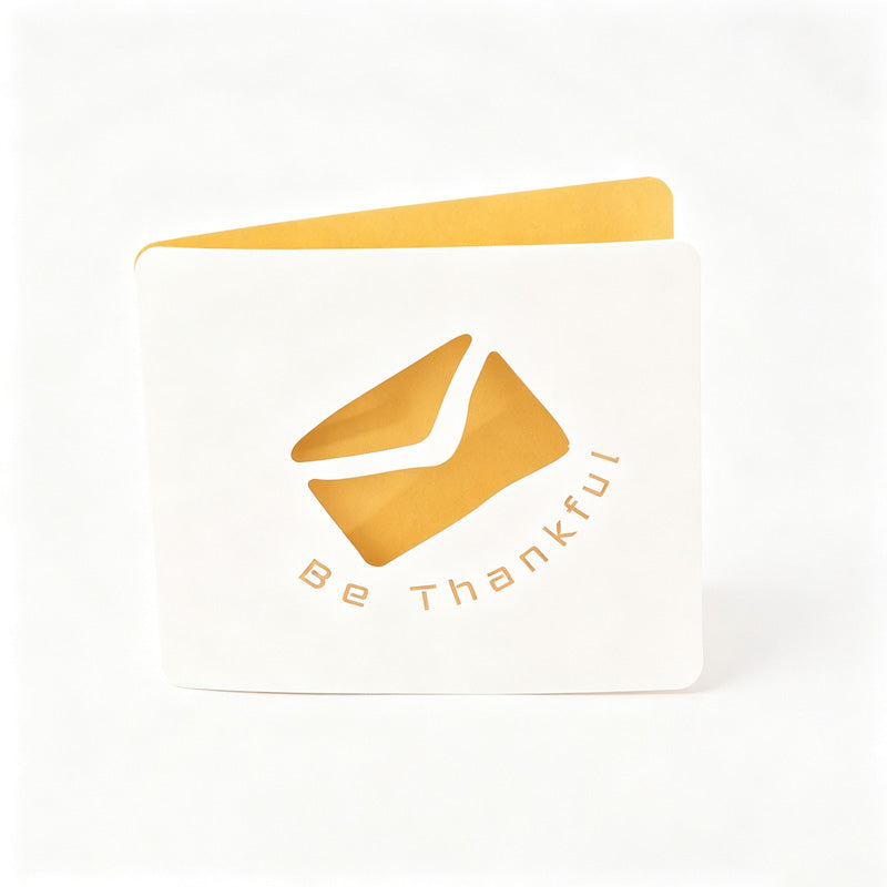 Minimalist Cutout Greeting Card