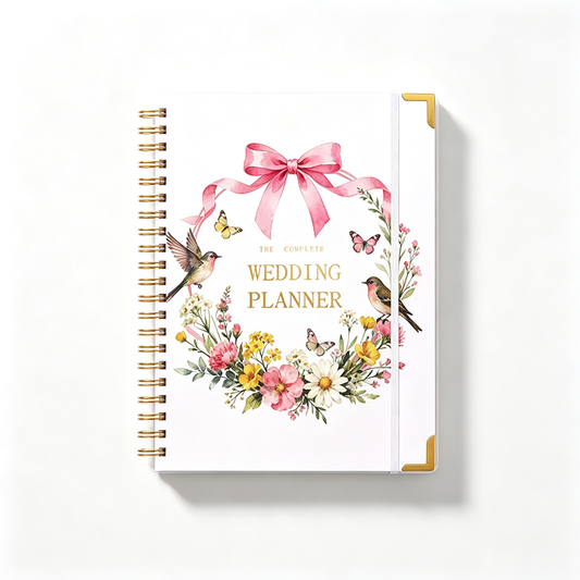Botanical Wedding Planner Journal