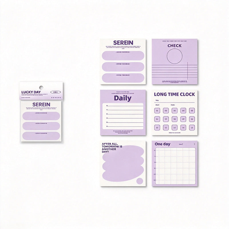 Square Planner Memo Pad