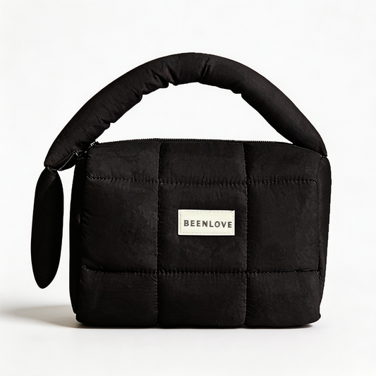 Quilted Travel Cosmetic Bag