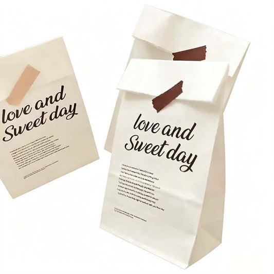 Love Sweet Day Paper Treat Bags