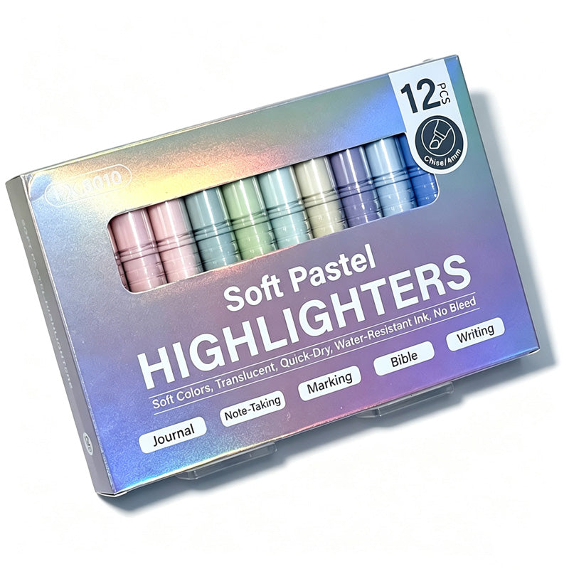 Soft Color Precision Highlighter Set