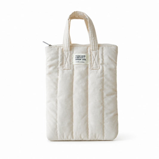 Padded Nylon Handheld Laptop Tote