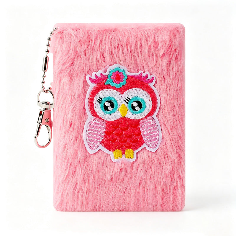 Plush Keychain Pocket Memo Pad