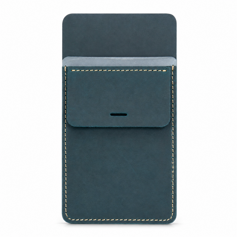 Front Pocket Leather Pen Pouch