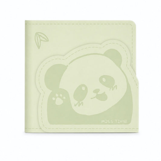 Cute Embossed Faux PU Pocket Journal Notebook