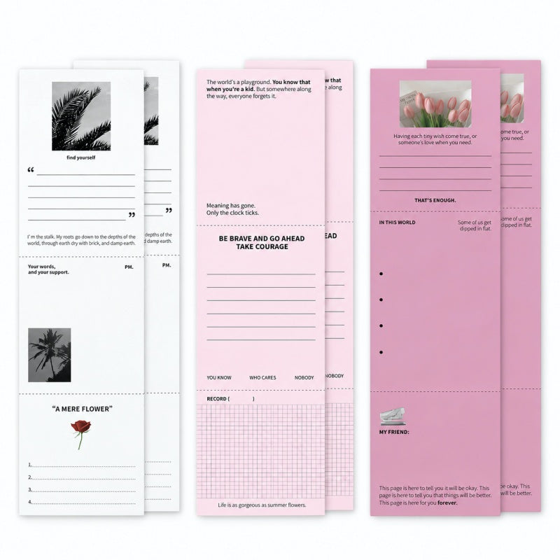 Memory Record Collage Paper Set