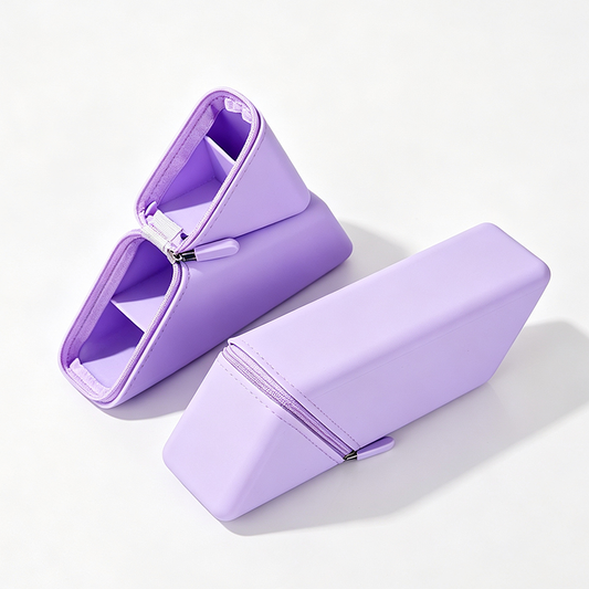 Foldable Silicone Standing Pencil Case