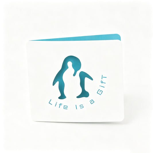 Minimalist Cutout Greeting Card