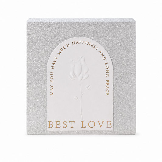 Embossed Square Jewelry Gift Box